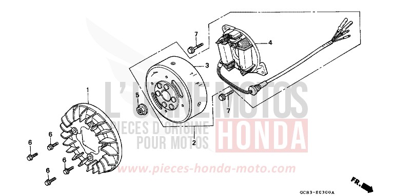 GENERATOR von SCV 100 Lead CORTINA WHITE (NH111) von 1989
